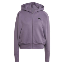 Adidas Kapucnis felső Adidas W Z.n.e. Fz IN5132 női lila M női pulóver, kardigán
