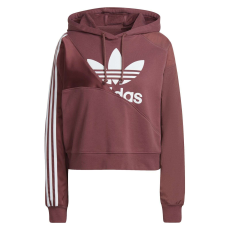 Adidas kapucnis pulóver HC7035 női Grena 36