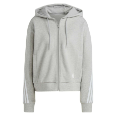 Adidas kapucnis pulóver W Fi 3s Fz IB8511 - nők Szürke L
