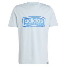Adidas Kötött Adidas M Fld Spw logó IM8304 A Bleu L férfi póló