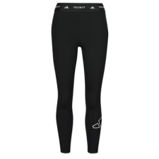 Adidas Legging-ek TECHFIT Graphic 7/8 Leggings Fekete EU M női nadrág