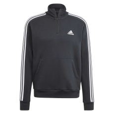 Adidas M 3s Fl 1/4 Z HZ6235 Férfi pulóver fekete XXL