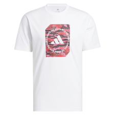 Adidas M C Camo Box Póló JI6763 Férfi Fehér L férfi póló