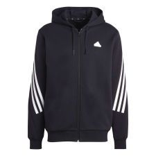 Adidas M Fi 3s Fz IC6712 Kapucnis pulóver férfi fekete XL férfi pulóver, kardigán