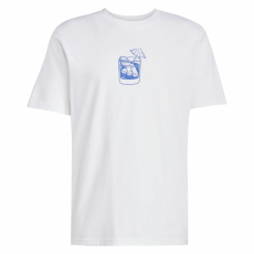 Adidas M L Drink Tee JJ4013 Férfi Póló Fehér M
