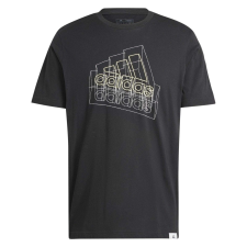 Adidas M Tech Bos T póló IW2635 férfi fekete L férfi póló