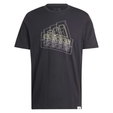 Adidas M Tech Bos T póló IW2635 férfi fekete S