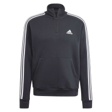 Adidas M tréningruha blúz 3s Fl 1/4 Z HZ6235 Férfi Fekete M férfi pulóver, kardigán