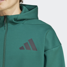 Adidas M Z.n.e. Férfi kapucnis pulóver Fz JF6539 Zöld M férfi pulóver, kardigán