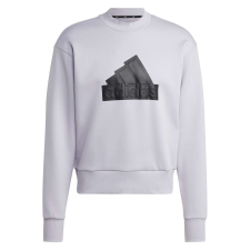 Adidas Melegítő felső Adidas M Fi Bos Crw IC3743 Férfi lila L férfi pulóver, kardigán