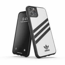 Adidas Moulded Case PU iPhone 11 Pro Max fekete/fehér tok tok és táska