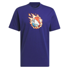 Adidas On Fire G T póló IY1161 férfi kék S férfi póló