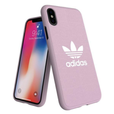 Adidas OR öntött tok vászon iPhone X / Xs Pink / Pink 31642 tok és táska