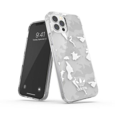 Adidas OR Snap Case Camo iPhone 12/12 Pro átlátszó fehér tok tok és táska