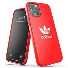 Adidas OR Snap Case Trefoil iPhone 12/12 Pro piros tok mobiltelefon kellék