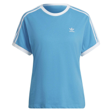 Adidas Poló Adidas 3 csíkos póló HC1963 női Bleu 40 női póló