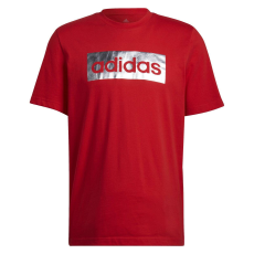 Adidas Poló Adidas M Fl Bx T HF5039 Férfi Piros XL