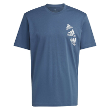 Adidas Póló Adidas M Q4 Bl T HL9381 férfi kék XL férfi póló