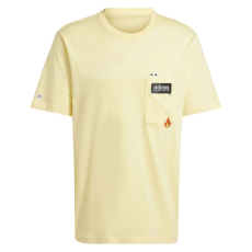 Adidas Póló Adidas M Remoji Pkt T IY0736 Férfi sárga XS