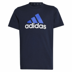 Adidas Póló Adidas U Bl 2 Tee IX9529 Kids Navy Blue 152