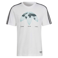 Adidas Poló Adidas United Tee HF4907 Férfi Fehér XL