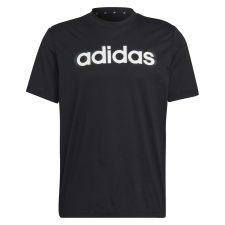 Adidas Poló Adidas Wo Lin Tee HN8533 Férfi Fekete XL férfi póló