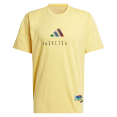 Adidas Póló Adidas Wwh Logo G T IY1155 férfi sárga L