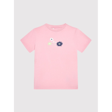 Adidas Póló Flower Print HF7466 Rózsaszín Regular Fit női póló