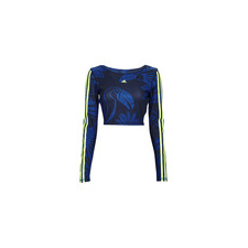 Adidas Pulóverek FARM CROP LS Kék EU M női pulóver, kardigán