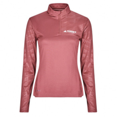 Adidas Pulóverek Multi Half-Zip Long Sleeve Long-Sleeve Top Bordó EU L