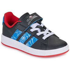 Adidas Rövid szárú edzőcipők GRAND COURT SPIDER-MAN EL K Fekete 28 1/2