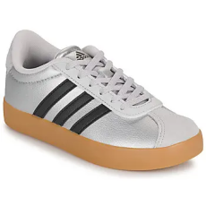 Adidas Rövid szárú edzőcipők VL COURT 3.0 K Ezüst 32