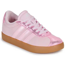 Adidas Rövid szárú edzőcipők VL COURT 3.0 K Rózsaszín 34 gyerek cipő
