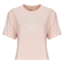 Adidas Rövid ujjú pólók Brand Love Signature Graphic T-Shirt Rózsaszín EU S