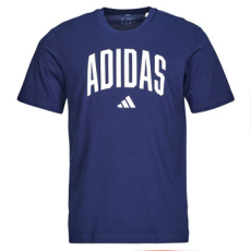 Adidas Rövid ujjú pólók Collegiate Lineage Graphic T-Shirt Kék EU S