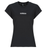 Adidas Rövid ujjú pólók Essentials Linear Cotton T-Shirt Fekete EU L