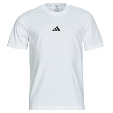 Adidas Rövid ujjú pólók Essentials Small Logo Single Jersey T-Shirt Fehér EU M