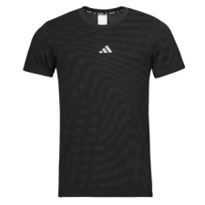Adidas Rövid ujjú pólók Gym+ Training Seamless T-Shirt Fekete EU S férfi póló