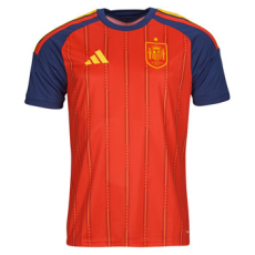 Adidas Rövid ujjú pólók Home Spain Football Jersey Piros EU L