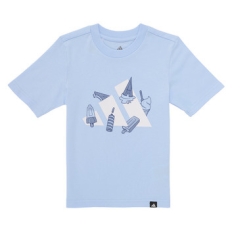 Adidas Rövid ujjú pólók JI6679 Kék 5 / 6 éves