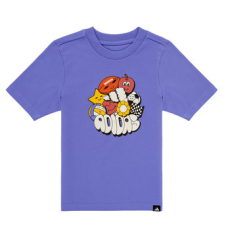 Adidas Rövid ujjú pólók JI6692 Kék 6 / 7 éves