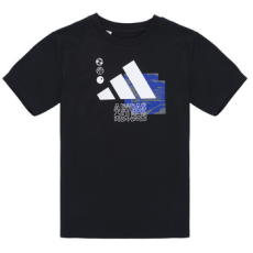 Adidas Rövid ujjú pólók JI9093 Fekete 15 / 16 éves