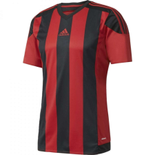 Adidas Striped 15 férfi póló, piros/fekete, S férfi póló
