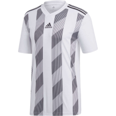 Adidas Striped 19 férfi póló, fehér/fekete, S