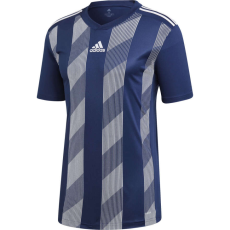 Adidas Striped 19 férfi póló, sötétkék/fehér, S