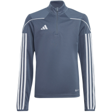  adidas Tiro 23 League edzőfelső szürke-fehér HS3491 152cm futball felszerelés