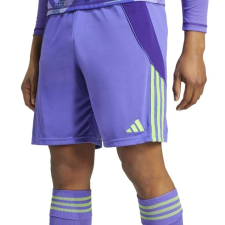 Adidas Tiro 24 edzőnadrág férfiaknak, lila/neonzöld, M férfi rövidnadrág