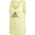 Adidas Training Bib nyakkendős férfi ing, sárga, L