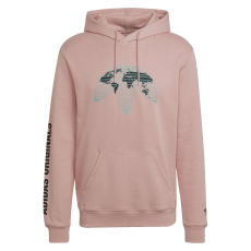 Adidas United kapucnis pulóver HF4903 Férfi Rózsaszín M