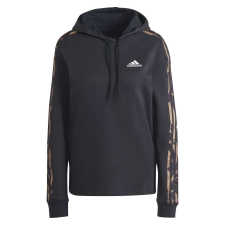 Adidas Vibaop kapucnis pulóver 3s Hd IL5872 - nők Fekete XXS női pulóver, kardigán